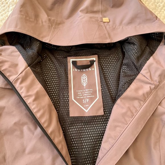 Women's Hooded Jacket in Plum - Picture 6 of 10